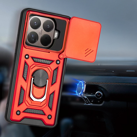 Бронечохол CamShield Slide з кришкою та кільцем для камери для Xiaomi 15T Pro