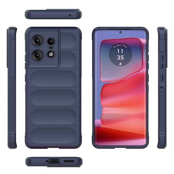 Чoхол до Motorola Edge 50 Pro 5G, Gaming Shockproof, темно-синій