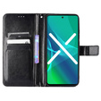 Откидной чехол для Motorola Moto G52 / G82 5G, Crazy Horse Wallet, синий