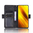 Откидной чехол для Xiaomi Poco X3 NFC / Poco X3 Pro, Card Slot, чёрный