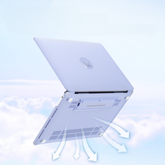 Чехол Hard Case MacBook Air 13 2018 2019 2020 A1932, A2179, A2337, Purple