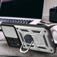 Чохол NOX Camera Slide Samsung Galaxy M53 5G, CamShield Slide, срібло