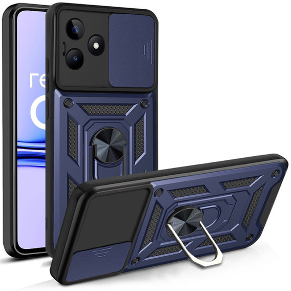 Чохол NOX Camera Slide Realme C53 4G, CamShield Slide, синій