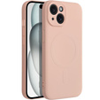 ERBORD Силіконовий чохол для iPhone 15, рожевий