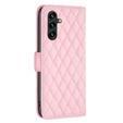 Откидной чехол для Samsung Galaxy A56, Wallet, BINFEN COLOR, розовый
