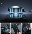 Бронированный чехол для iPhone 15 Pro Max, Dexnor CamProtect MagSafe, темно-синий (Две рамки)