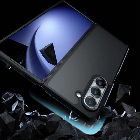 Чехол до Samsung Galaxy Z Fold6 5G, Fusion Hybrid, чёрный