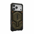 Чехол Urban Armor Gear для iPhone 17 Pro Max, Monarch Pro Kevlar MagSafe, Kevlar Element Green