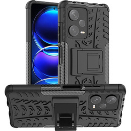 Чехол до Xiaomi Redmi Note 12 Pro+ 5G, Tire Armor, чёрный