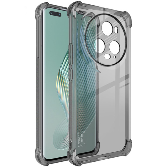Чехол IMAK до Honor Magic 5 Pro, Dropproof, прозрачный / черный