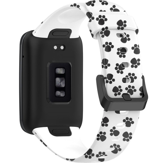 Силіконовий ремінець для Xiaomi Mi Band 7 Pro, Footprints