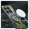 Чехол для Xiaomi 14T Pro, Military MagSafe, зелёный