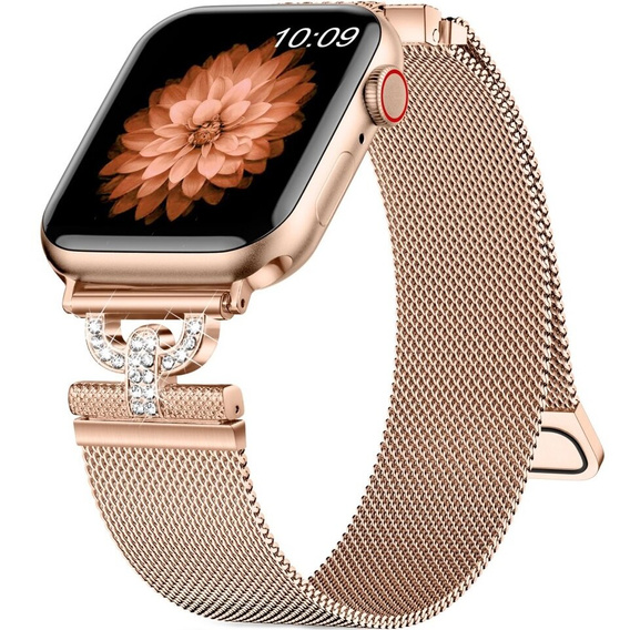 Браслет Milanese для Apple Watch 1/2/3/4/5/6/7/SE (38/40MM) - Black
