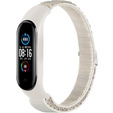 Нейлоновий ремінець до Xiaomi Mi Band 3/4/5/6/7/7 NFC, Beige