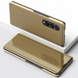 Чехол до Samsung Galaxy Z Fold 4 5G, Clear View, золотой