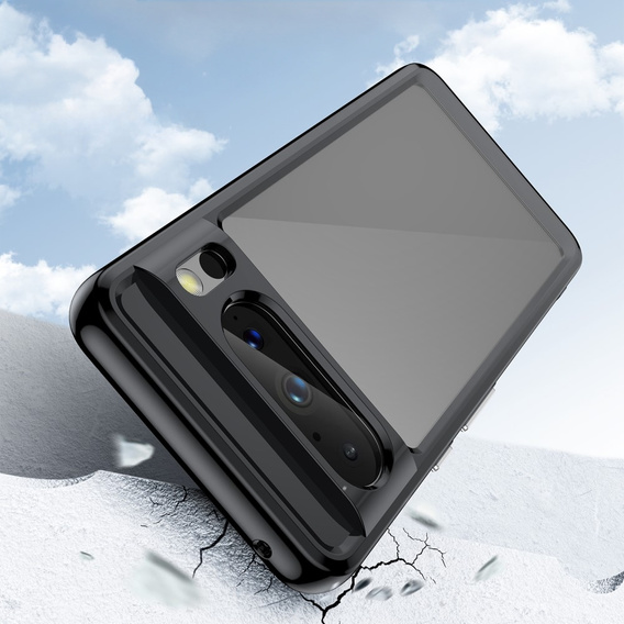 Чохол для Google Pixel 8 Pro, Fusion Hybrid, прозорий / чорний