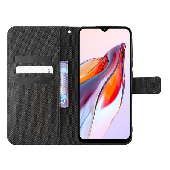 Чохол-книжка для Xiaomi Redmi 12C, Wallet, Smart Magnet, чорний