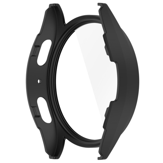 Чехол со встроенным стеклом для Samsung Galaxy Watch6 44 мм, чёрный
