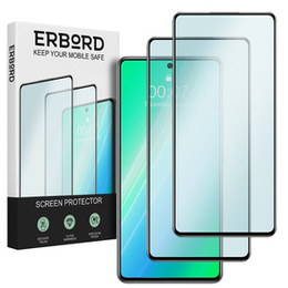 2x Загартоване скло для Xiaomi 11T/11T Pro, ERBORD 3D для всього екрану