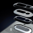 Чoхол до Nothing Phone 3A, Fusion Hybrid, прозорий / чорний
