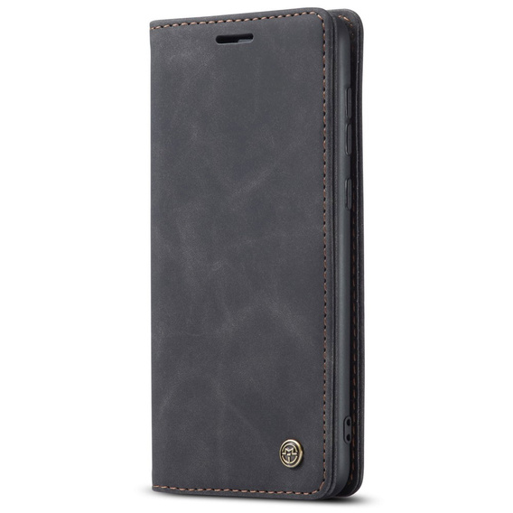 Чехол CASEME для Samsung Galaxy A53 5G, Leather Wallet Case, чёрный