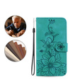Чохол-книжка для Oppo A60, Lily Flower, зелений
