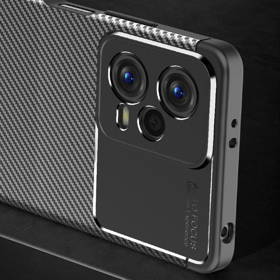 Чoхол до Xiaomi POCO X5 5G, Carbon Gel, чорний