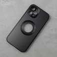 Чехол для iPhone 12 Pro, Dual Glass, для Magsafe, чёрный