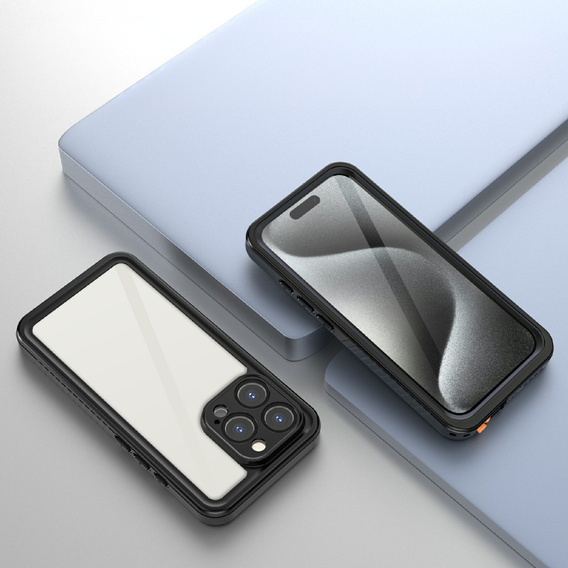 Водонепроникний чохол IP68 для iPhone 16 Pro, чорний