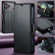 Глянцевый чехол-кошелек Litchi для iPhone 17 Pro Max