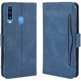 Футляр з клапаном для Samsung Galaxy A20s, Card Slot, темно-синій