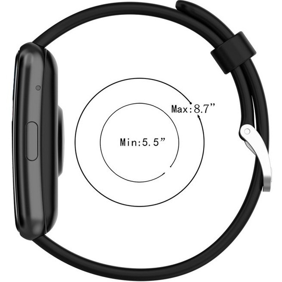 Силиконовый ремешок для Huawei Watch Fit, Black