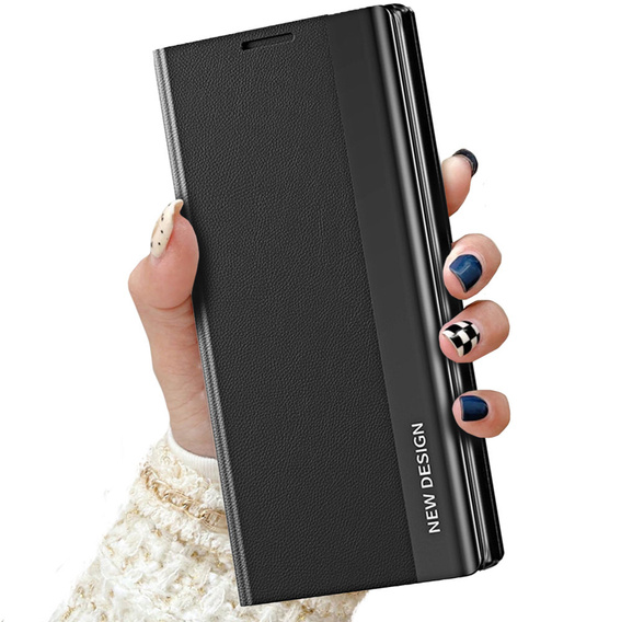 Откидной чехол для Samsung Galaxy M33 5G, Side Magnetic, чёрный