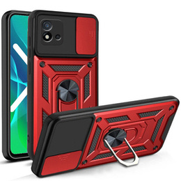 Чохол NOX Camera Slide Realme C11 2021, CamShield Slide, червоний