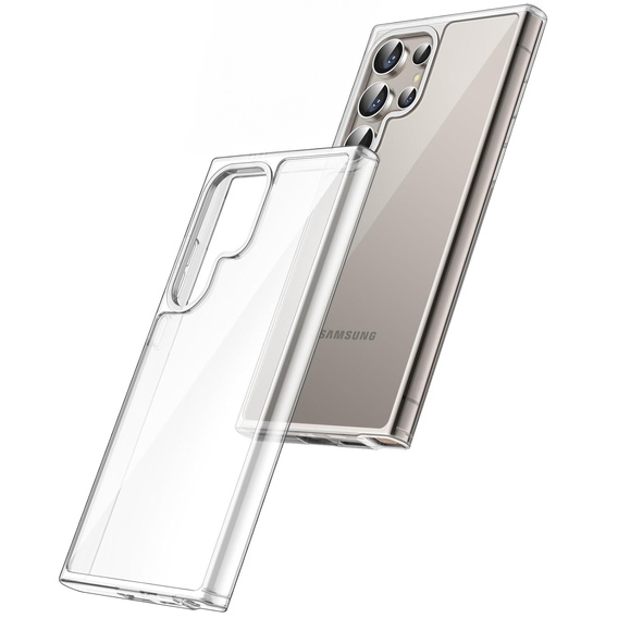 Чoхол до Samsung Galaxy S24 Ultra, Fusion Hybrid, прозорий