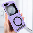 Чехол для ПК Samsung Galaxy Z Flip5 5G, для MagSafe, черный