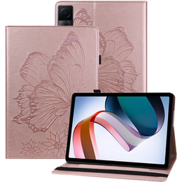 Чехол до Lenovo Tab M9, Wallet Pen Slot, butterflies, коричневый