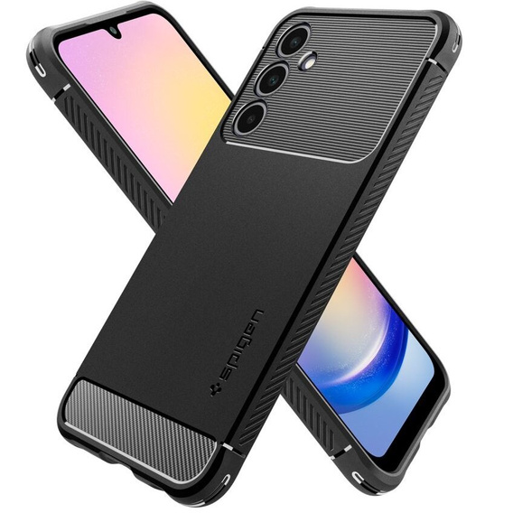 Чoхол Spigen до Samsung Galaxy S23 FE, Rugged Armor, чорний