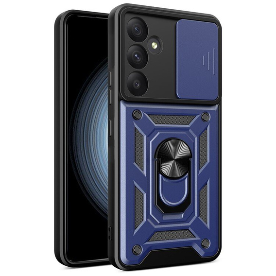 Чохол NOX Camera Slide Samsung Galaxy A55 5G, CamShield Slide, сріблястий