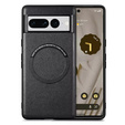 Чехол до Google Pixel 7 Pro 5G, Leather Hybrid MagSafe, чёрный