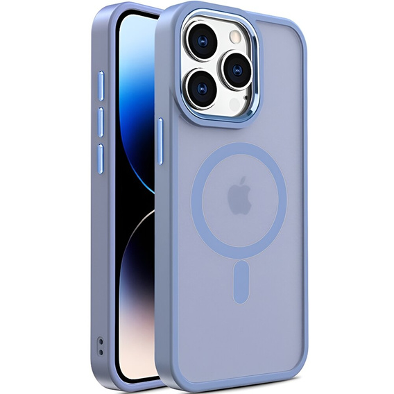 Чохол для iPhone 15 Pro Max, MagColor для MagSafe, синій