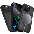 Чохол для iPhone 16 Pro, Aramid Fiber Cover, чорний