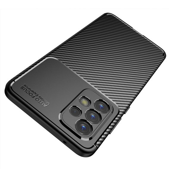Чoхол до Samsung Galaxy A13 4G, Carbon Gel, чорний