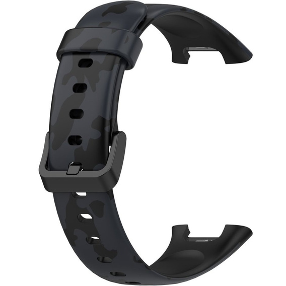 Силиконовый ремешок для Xiaomi Mi Band 7 Pro, Camouflage Grey