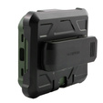 Бронированный чехол для Samsung Galaxy Z Flip 4 5G, Dexnor Clip Holder, зелёный