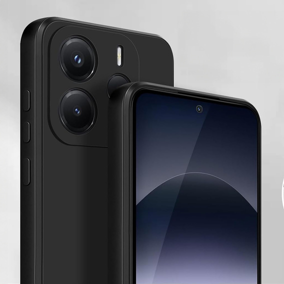 Чoхол до Xiaomi Redmi Note 14 4G, Silicone Lite, чорний