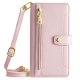 Откидной чехол для Motorola Moto G53 5G/ G23 4G/ G13 4G, Wallet Zipper Pocket, чёрный