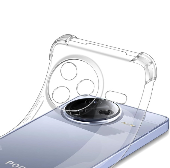 Чoхол до Xiaomi Poco F7 Pro, Dropproof, прозорий