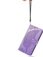 Чохол-книжка для Motorola Edge 50 Neo / Motorola ThinkPhone 25, Butterfly, фіолетовий