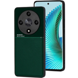 Чехол для Honor Magic 6 Lite 5G, с магнитной накладкой, зелёный